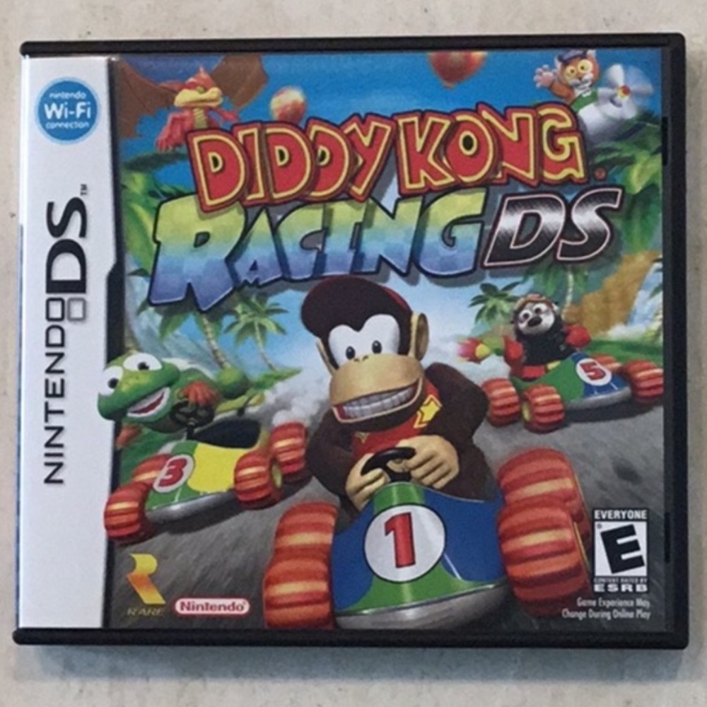 Diddy Kong Racing DS Nintendo DS Game Complete Kart Driving Drive Race